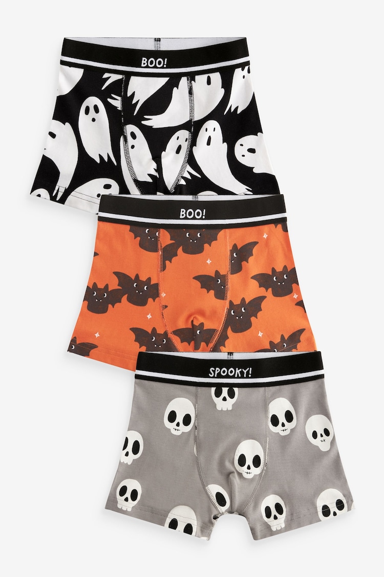 Spooky Halloween Trunks 3 Pack (2-16yrs) - Image 1 of 5