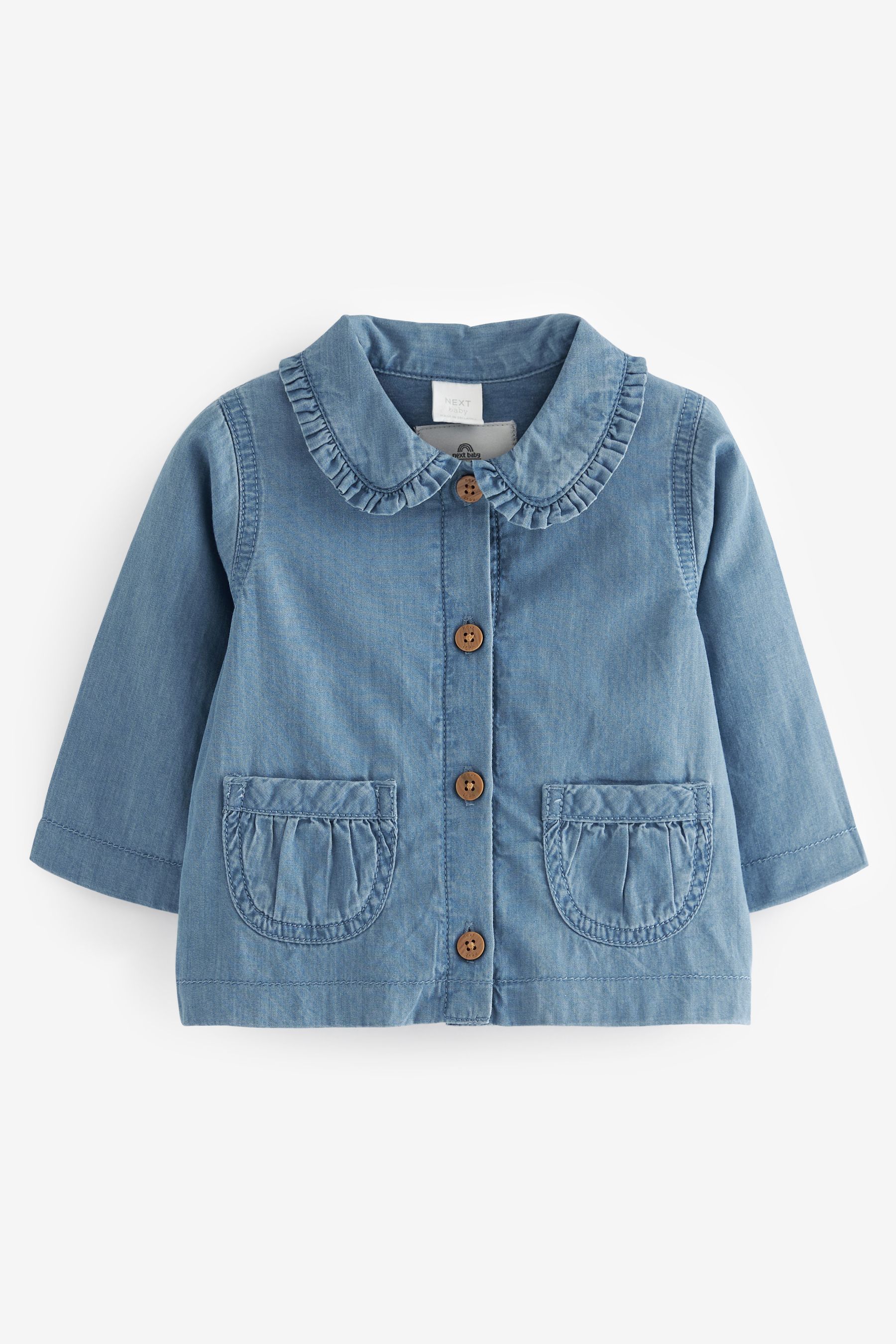 Buy Blue Denim Baby Jacket 0mths 2yrs from the Next UK online shop