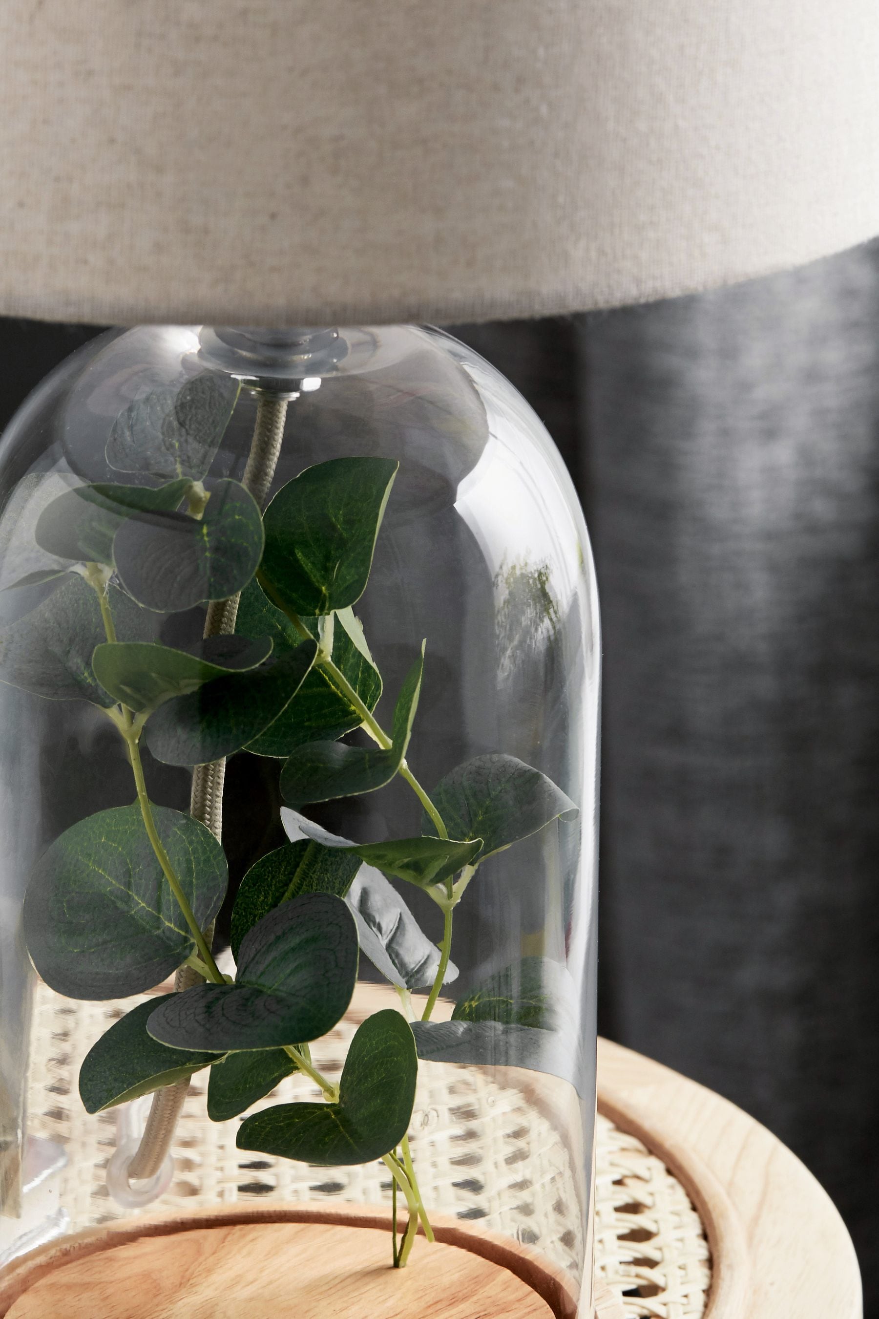 Next cloche top table lamp