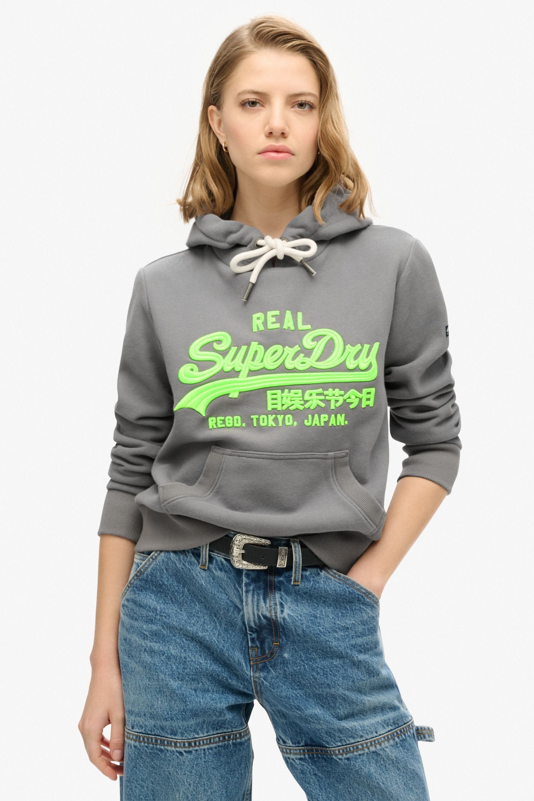 Superdry neon hoodie outlet