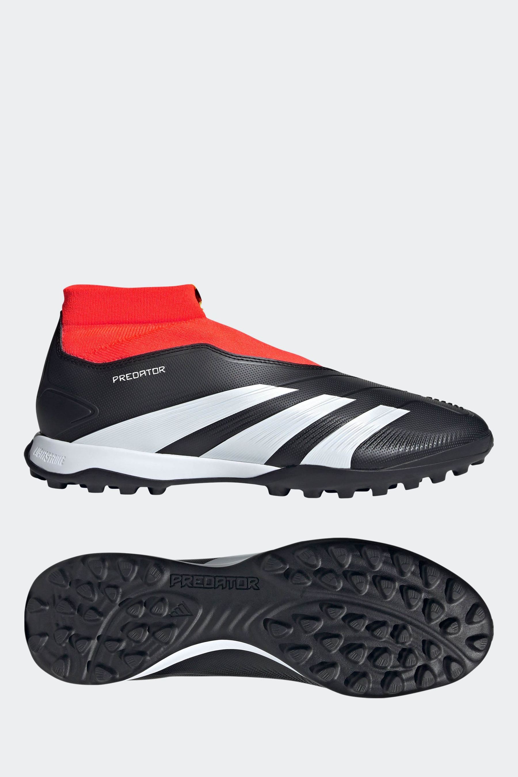 Black laceless predators on sale