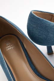 Denim Forever Comfort Jewel Trim Kitten Heels - Image 8 of 8