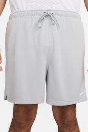 Nike Smoke Grey Club Mesh Flow Shorts - Image 2 of 8