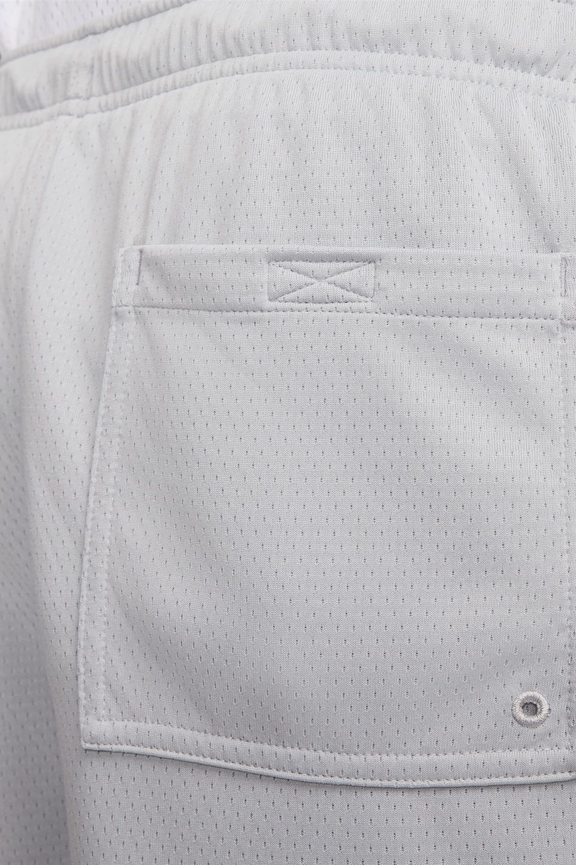 Nike Smoke Grey Club Mesh Flow Shorts - Image 7 of 8