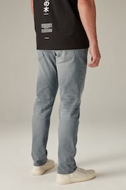 Light Grey Slim Fit Motion Flex Jeans - Image 5 of 13