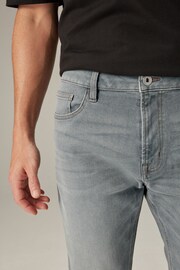 Light Grey Slim Fit Motion Flex Jeans - Image 6 of 13