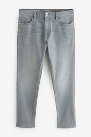 Light Grey Slim Fit Motion Flex Jeans - Image 8 of 13