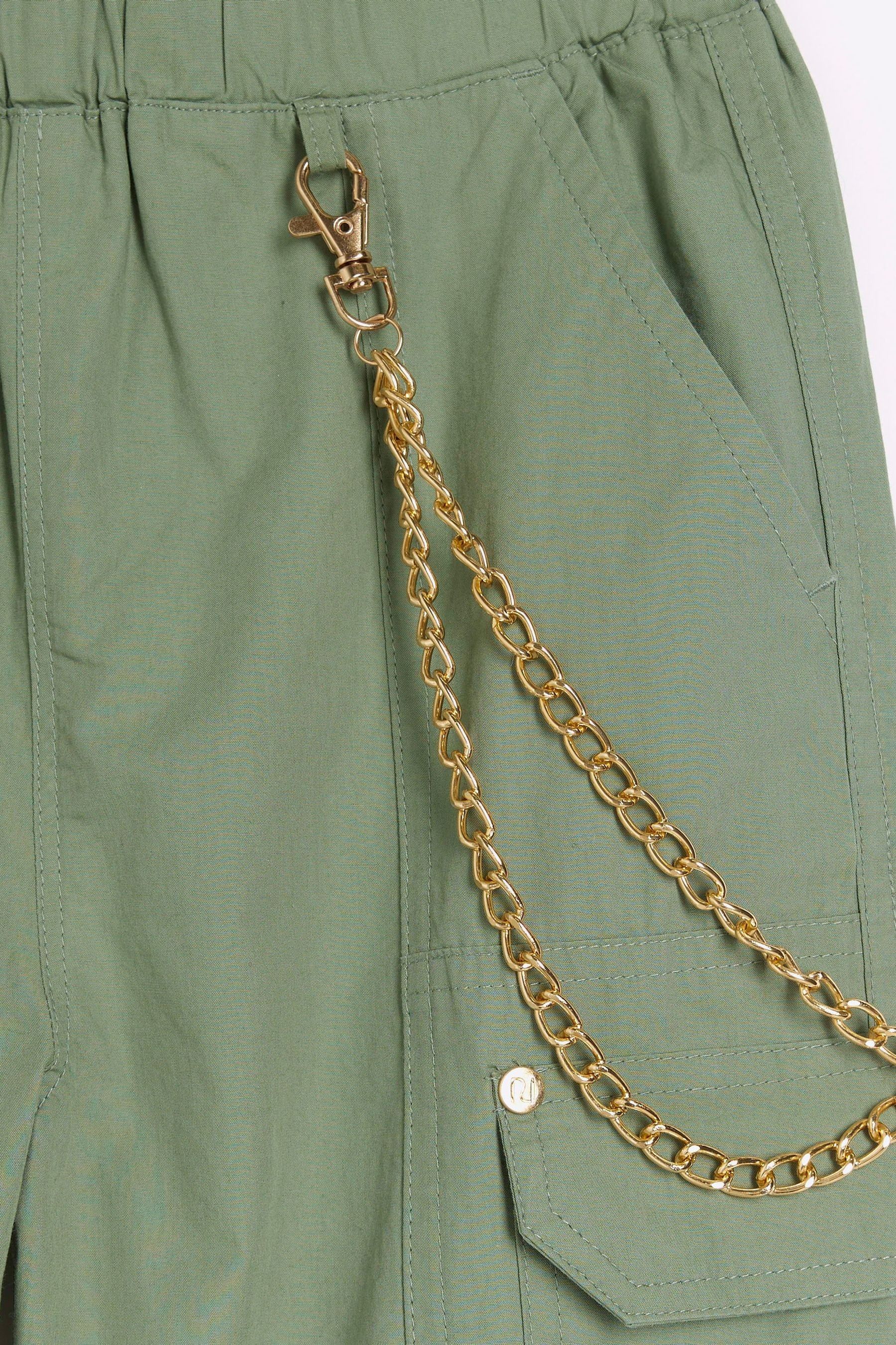 Chain trim cargo trousers store