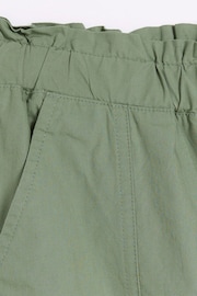 River Island Green Girls Trim Detail Cargo Trousers - Image 3 of 3