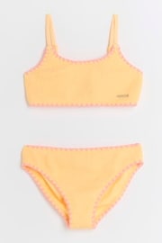 River Island Orange Girls Textured Bikini - Image 1 of 5