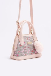 River Island Pink Girls Floral Print Cross-Body Bag - Image 3 of 5