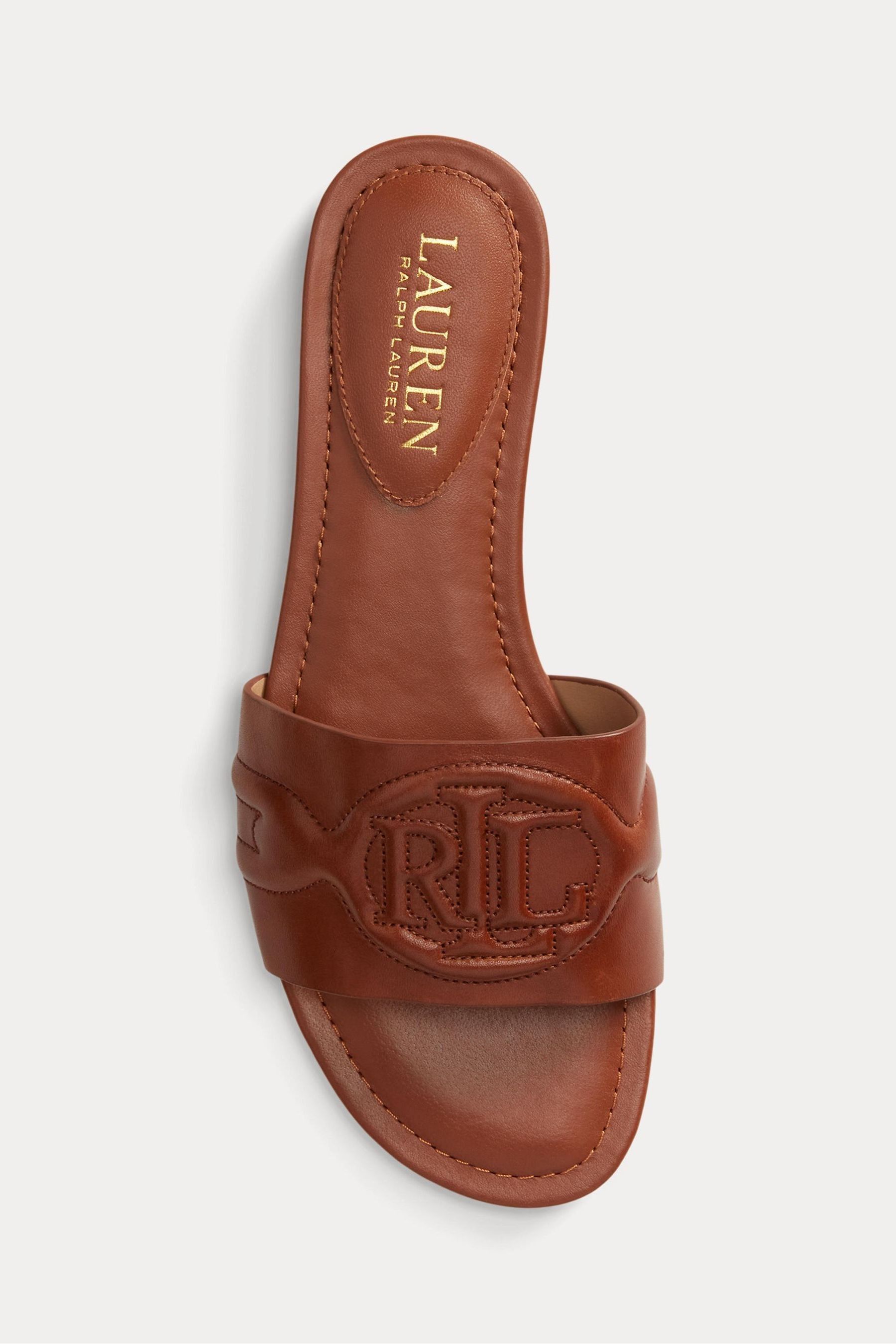 Buy Lauren Ralph Lauren Alegra III Nappa Leather Slider Sandals from the Next UK online shop