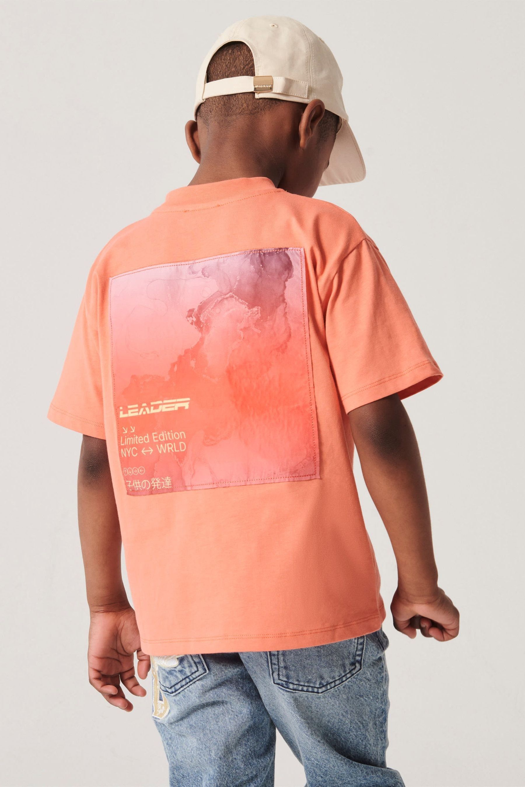 Boys pink t shirt hotsell