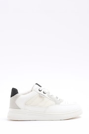 River Island White Boys Mesh Trainers - Image 1 of 5