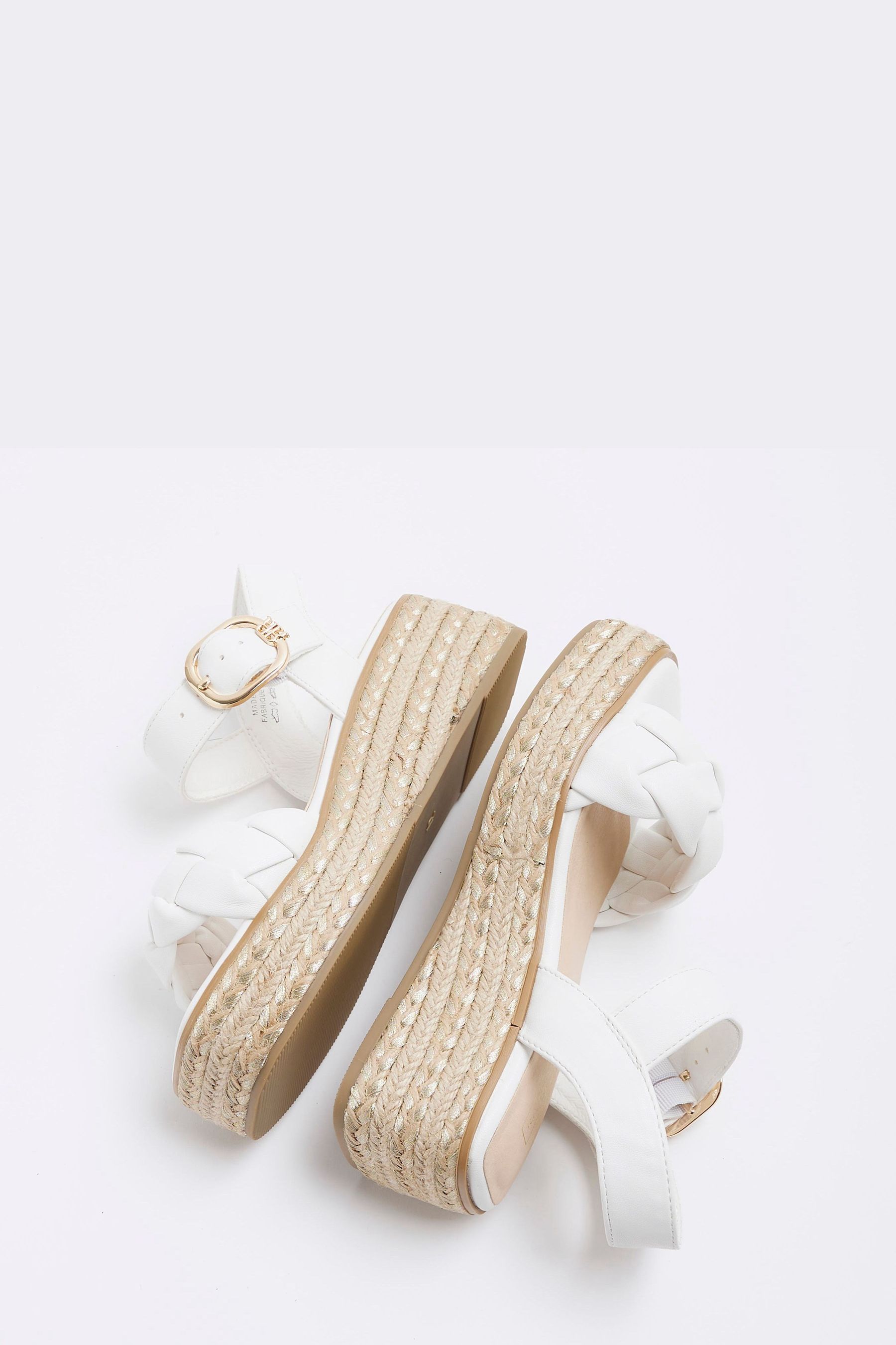 Girls white wedges on sale