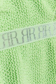 River Island Green Girls Textured Elastic Swimsuit - Image 2 of 3