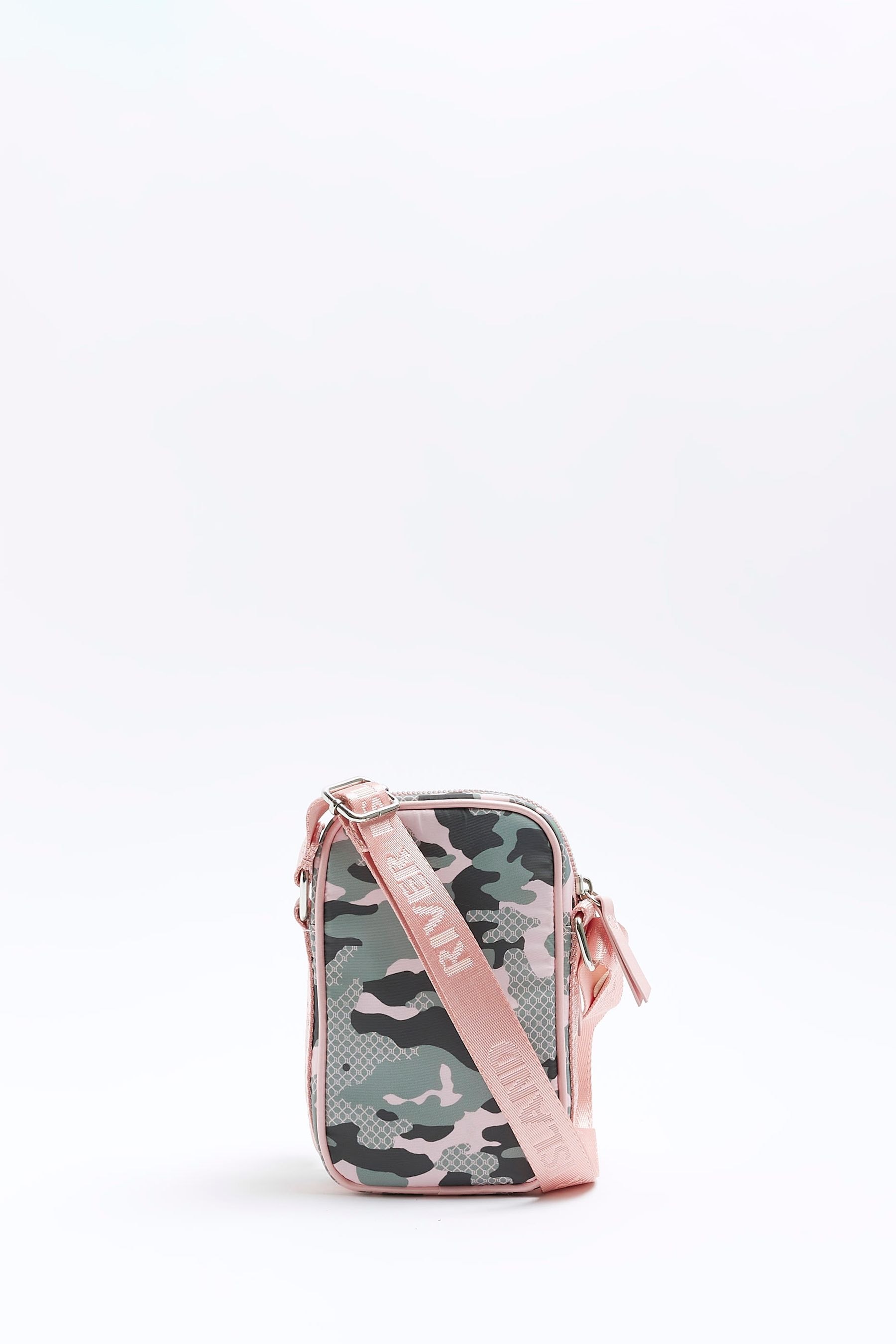 River island 2025 camo bag