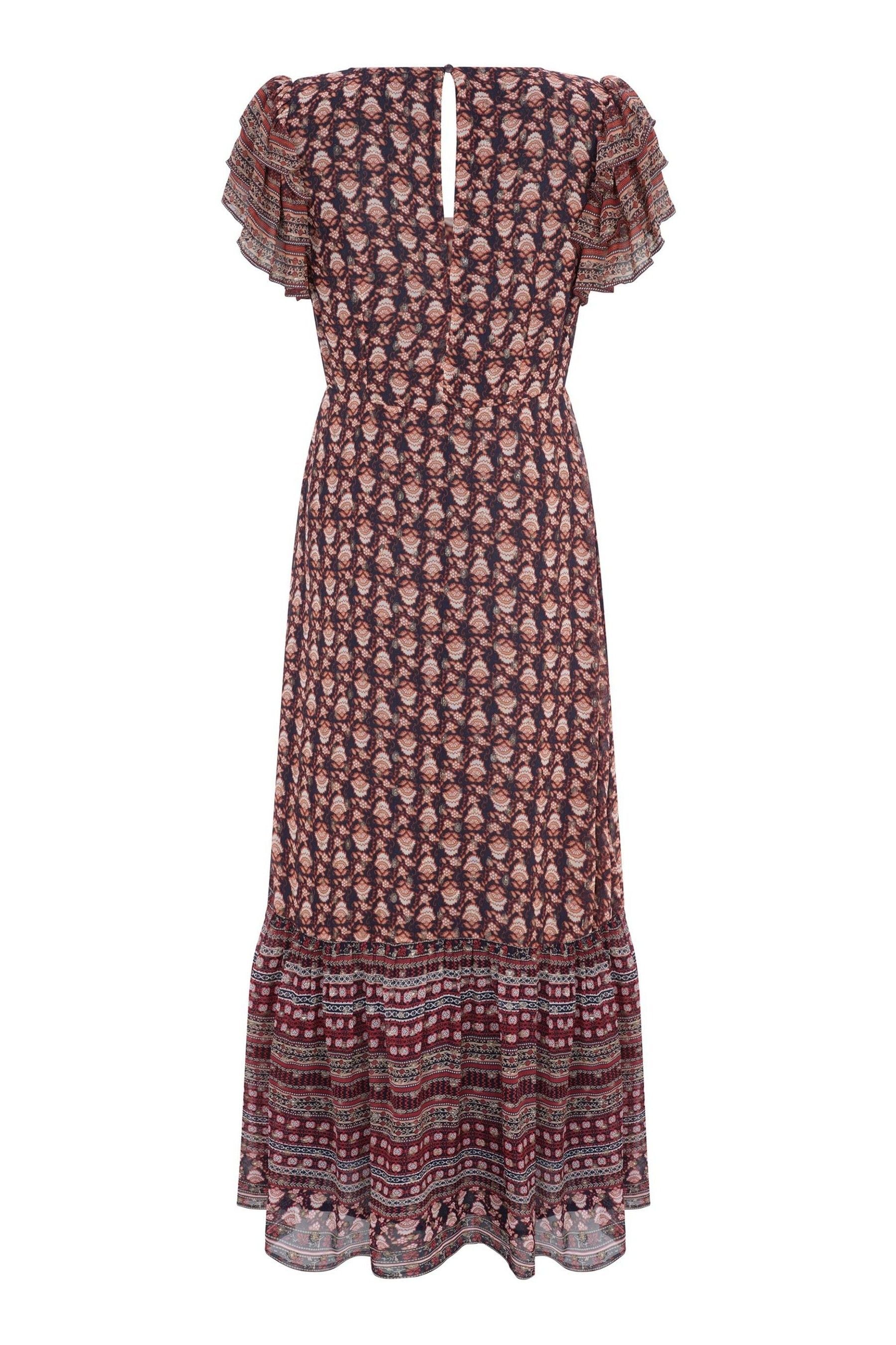 Buy Mint Velvet Red Gabriella Print Maxi Dress from Next Luxembourg