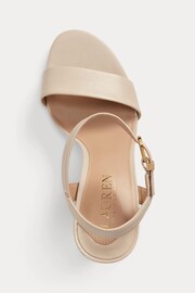Lauren Ralph Lauren Gwen Nappa Leather Strap Heels - Image 3 of 4