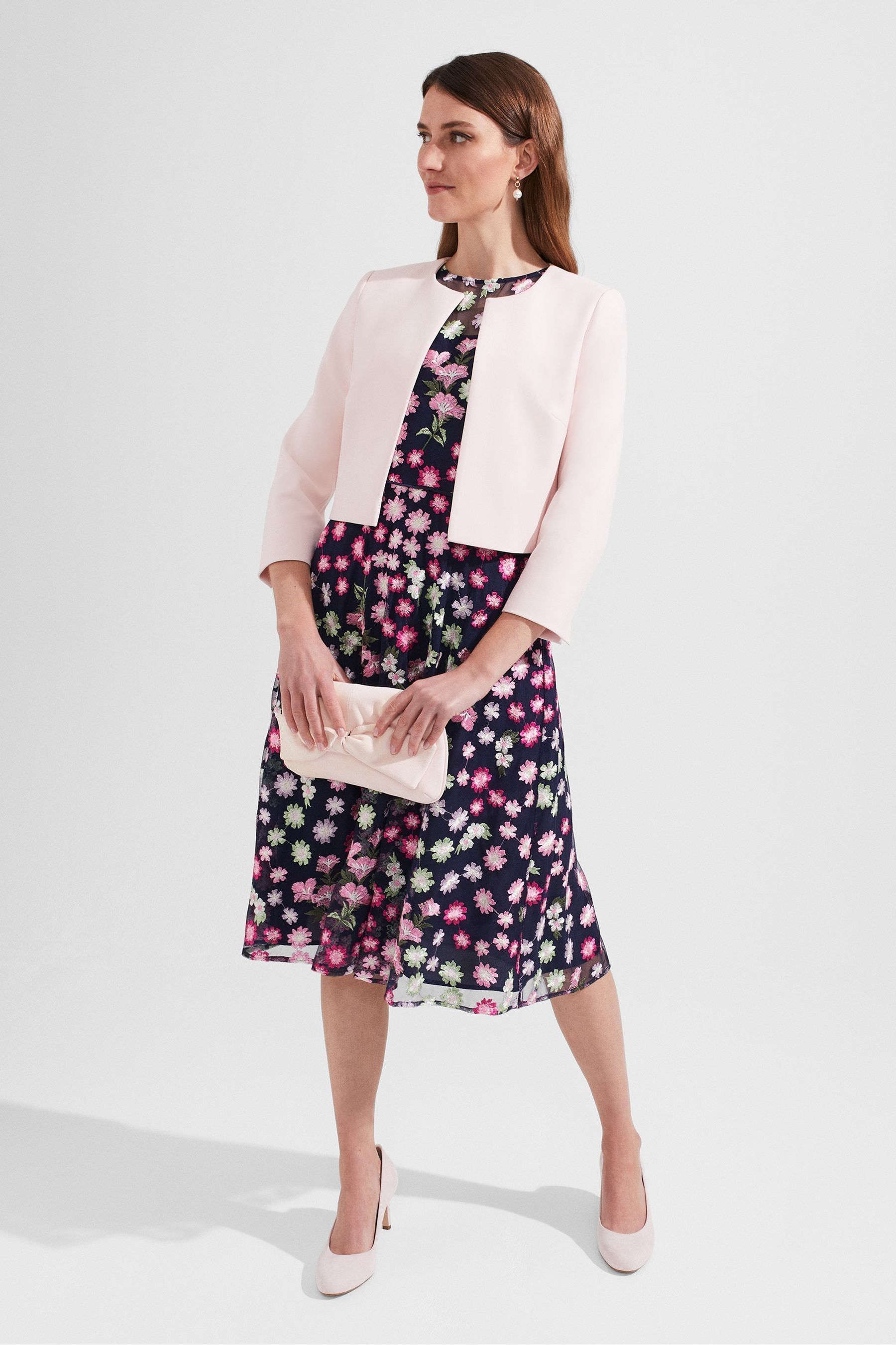 Hobbs pink jacket sales
