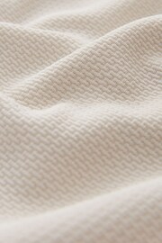 Ecru White Active Textured Hoodie - Image 8 of 8
