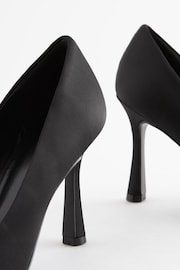 Black Regular/Wide Fit Forever Comfort® Heart Trim Court Shoes - Image 6 of 7