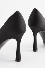Black Regular/Wide Fit Forever Comfort® Heart Trim Court Shoes - Image 5 of 7