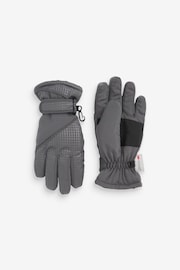 Grey Ski Gloves (3-16yrs) - Image 1 of 1