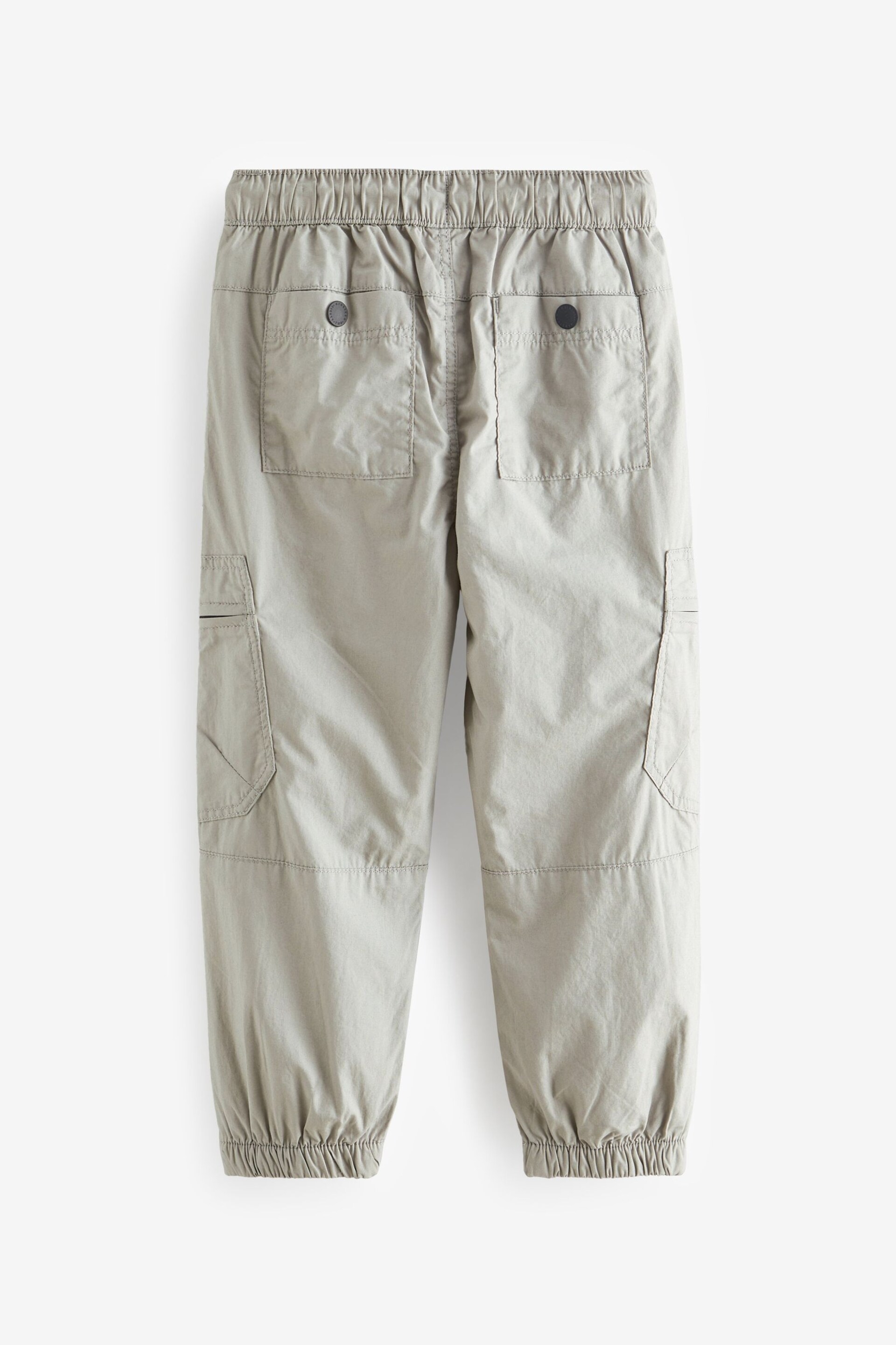 Light Grey Lined Cargo Trousers (3-16yrs) - Image 2 of 5