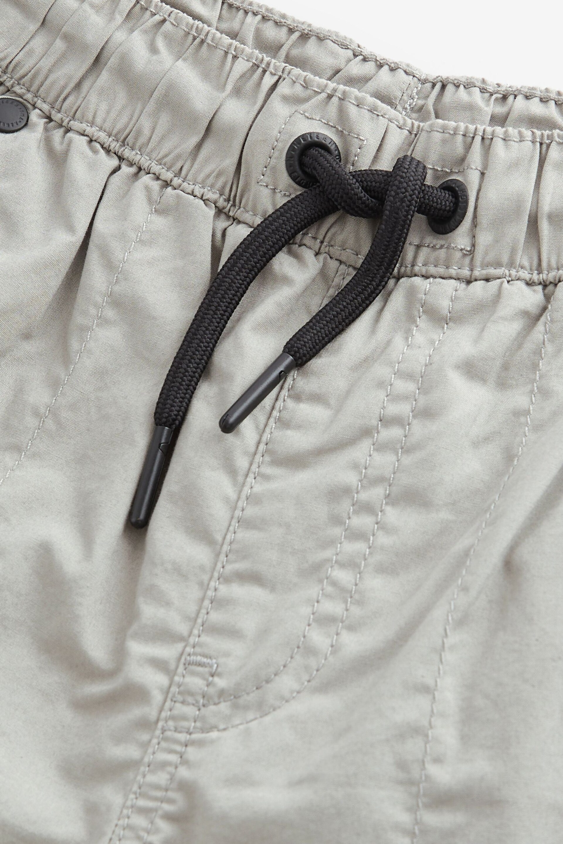Light Grey Lined Cargo Trousers (3-16yrs) - Image 4 of 5