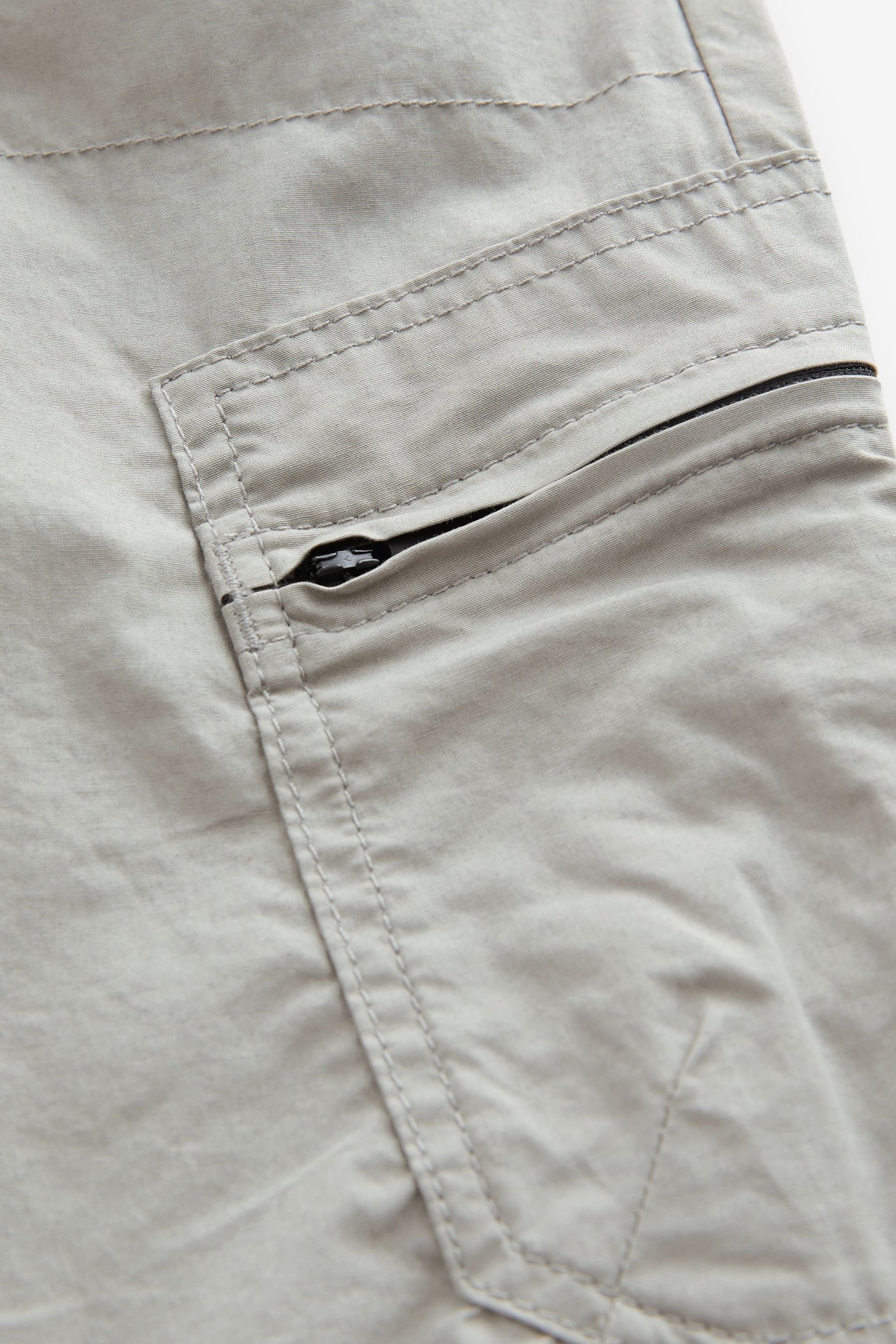 Light Grey Lined Cargo Trousers (3-16yrs) - Image 5 of 5