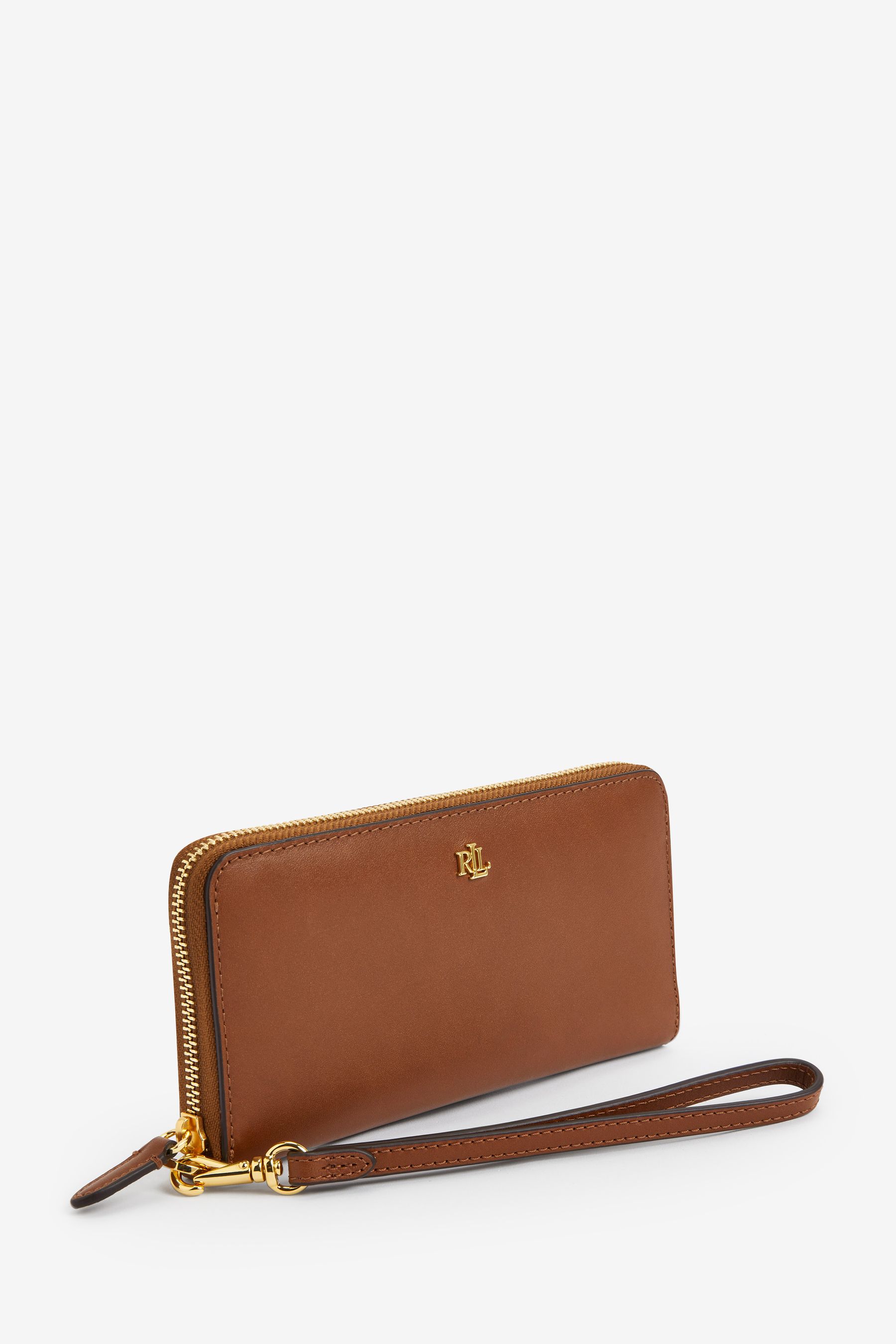 Buy Lauren Ralph Lauren Leather Continental Wristlet from the Next