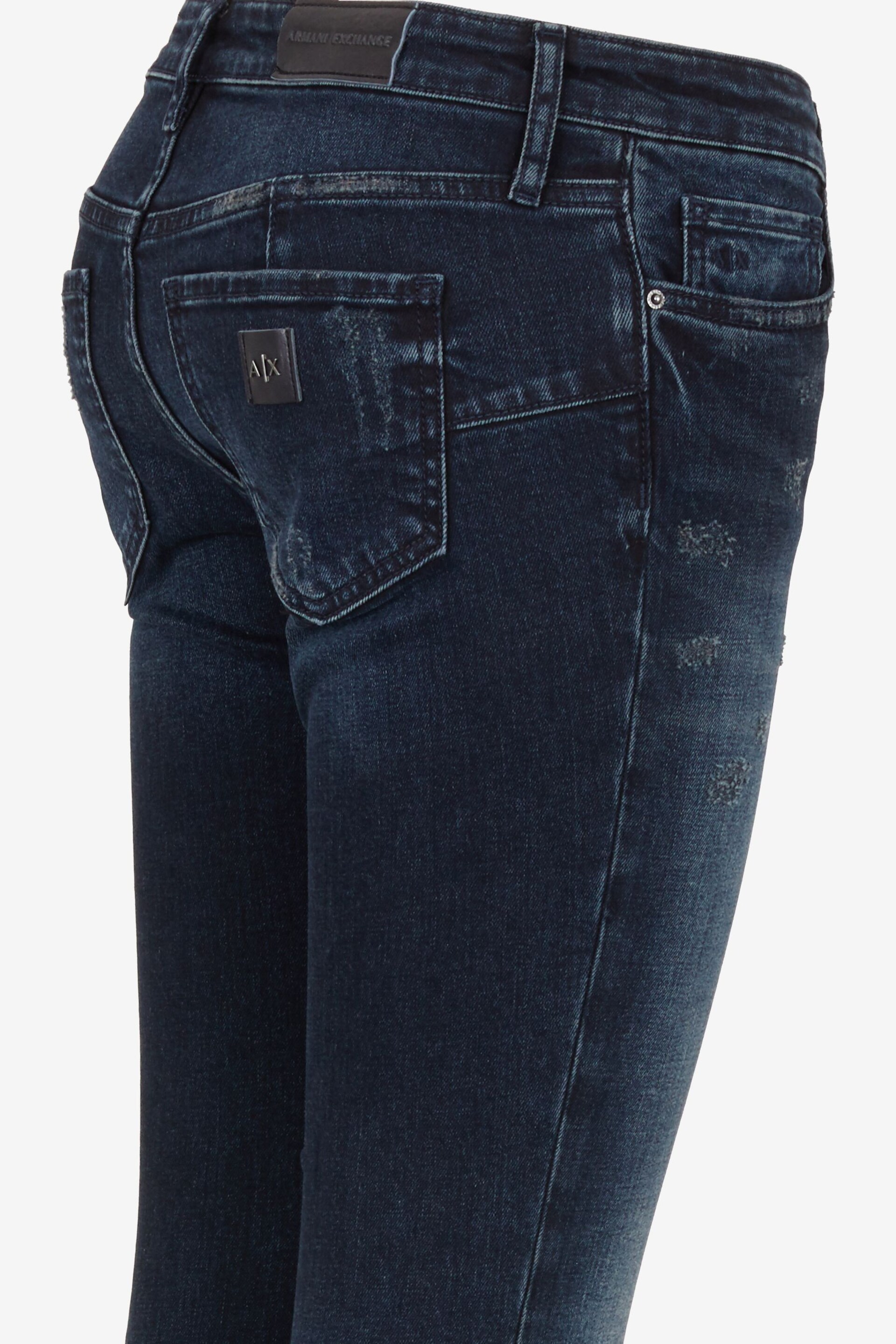 Armani Exchange Denim Dark Wash J69 Skinny Fit Jeans - Image 5 of 5