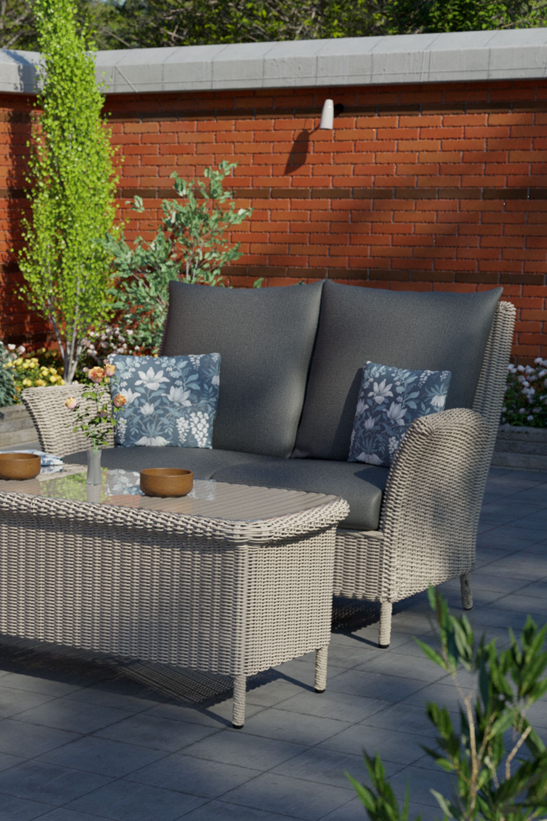 Ashley deals outdoor sofa