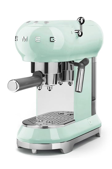 Smeg Green Espresso Coffee Machine