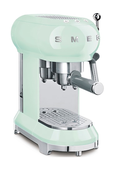 Smeg Green Espresso Coffee Machine