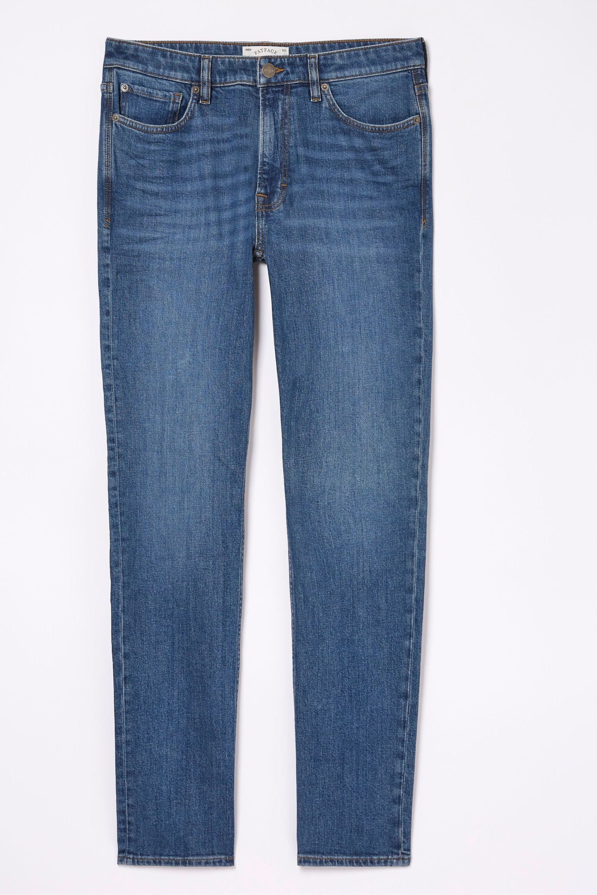 FatFace Blue Slim Fit Jeans - Image 6 of 6