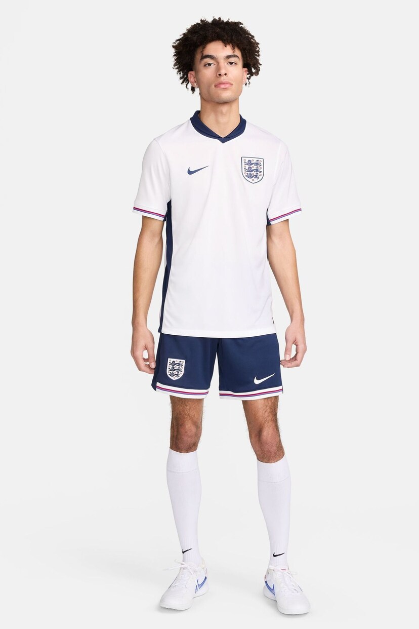 Nike Blue Dri-FIT England Stadium Home Football Shorts - Image 7 of 7