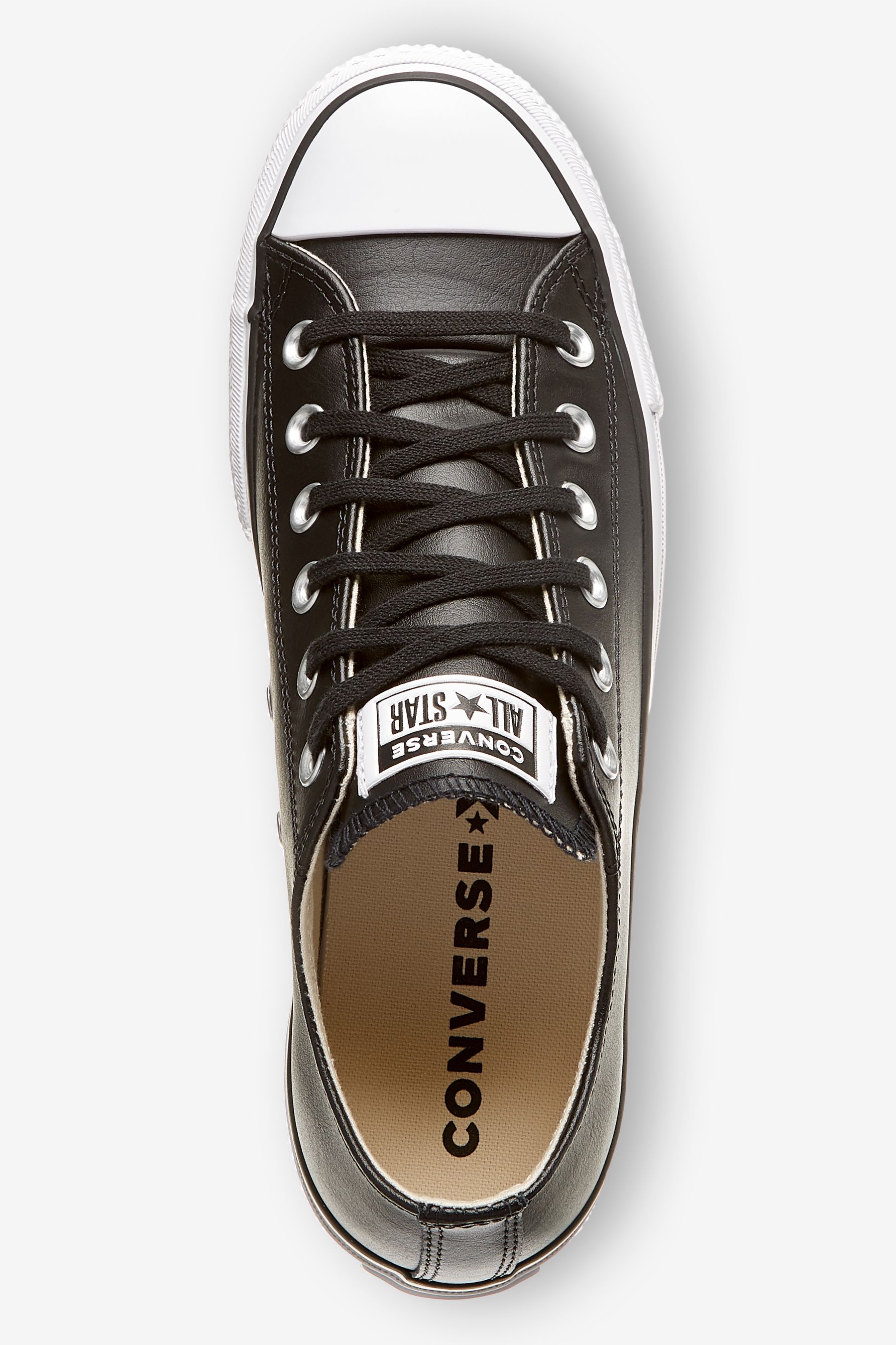 Chuck taylor all star platform clean leather high top best sale