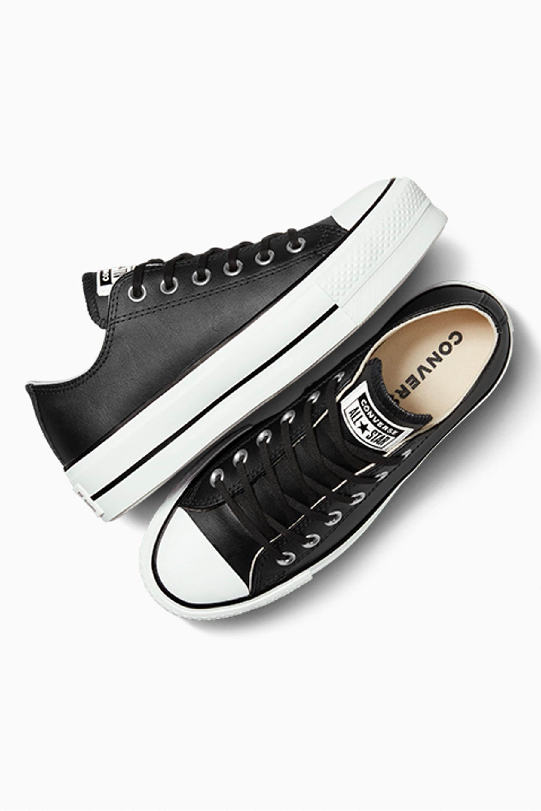 Chuck taylor all star lift clean leather low top cheap