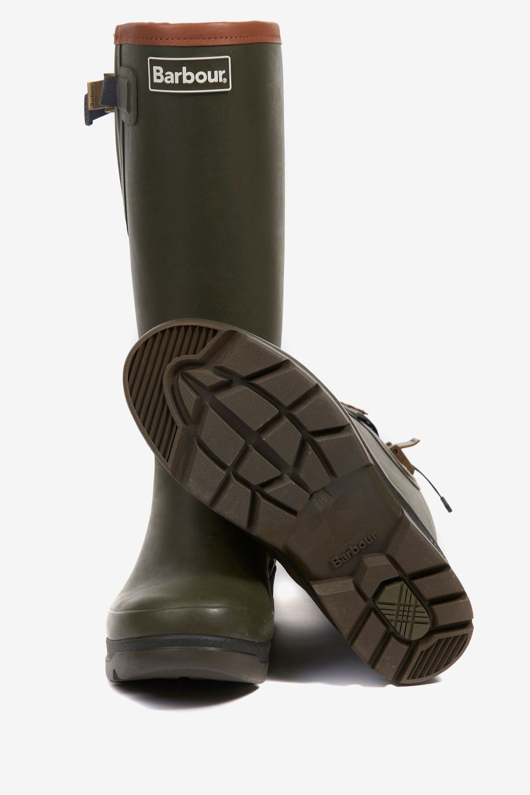 Buy Barbour Olive Green Tempest Wellington Boots from Next Belgium