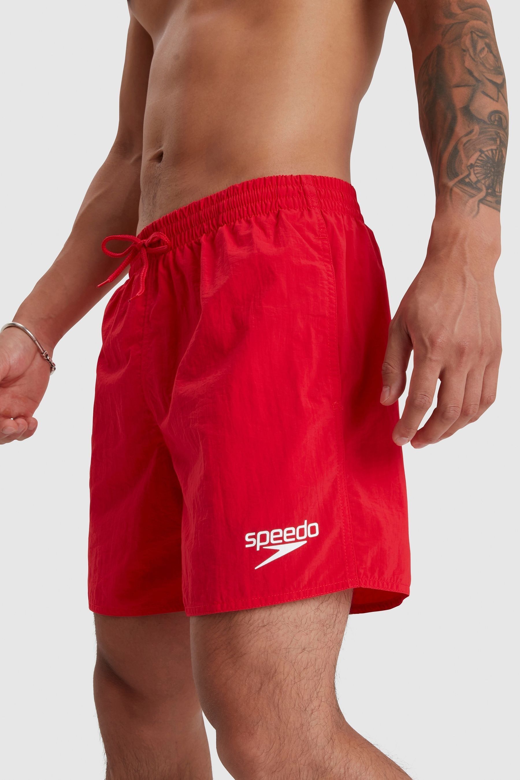 Speedo red shorts deals