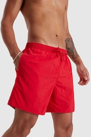 Speedo Red Essential Swim Shorts - Image 4 of 8