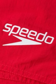 Speedo Red Essential Swim Shorts - Image 7 of 8