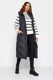 Long Tall Sally Black Chevron Gilet - Image 1 of 4