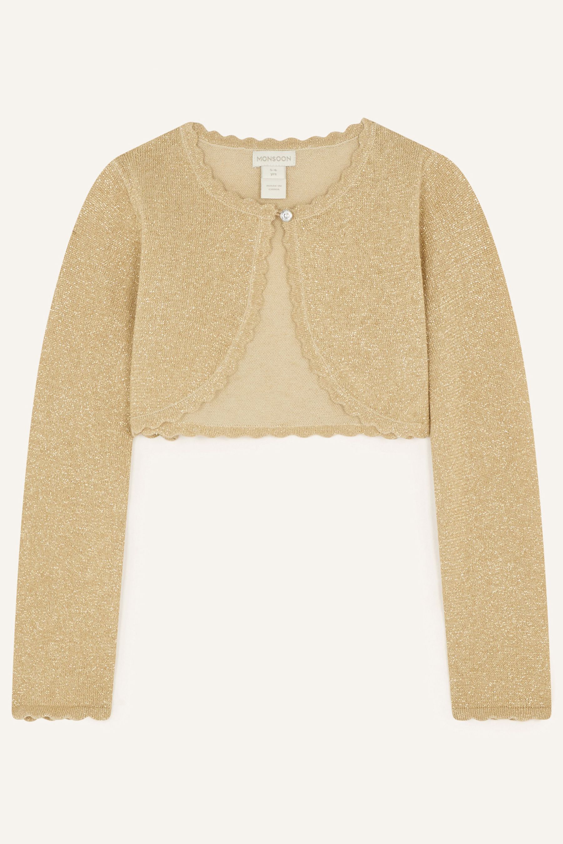 Monsoon niamh cardigan gold new arrivals