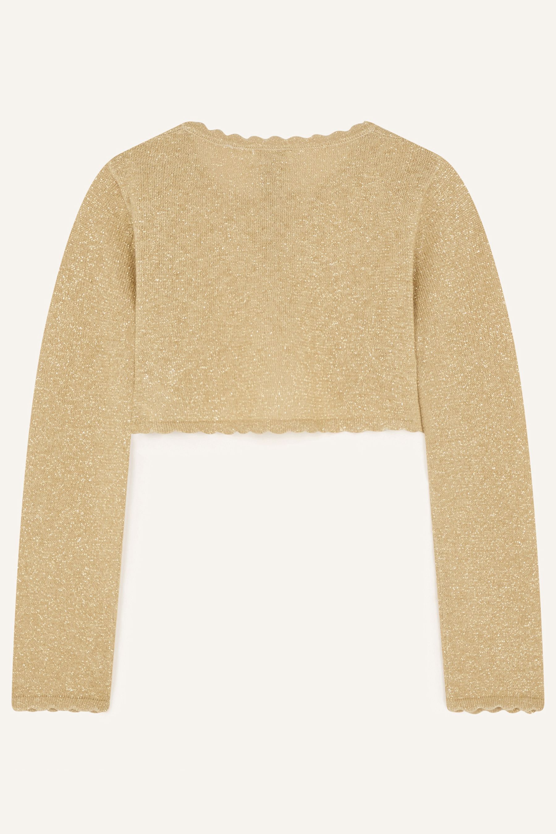Buy Monsoon Gold Niamh Cardigan from Next Luxembourg