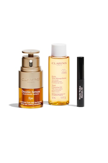 Clarins Double Serum Eye Collection Gift Set (Worth £78)