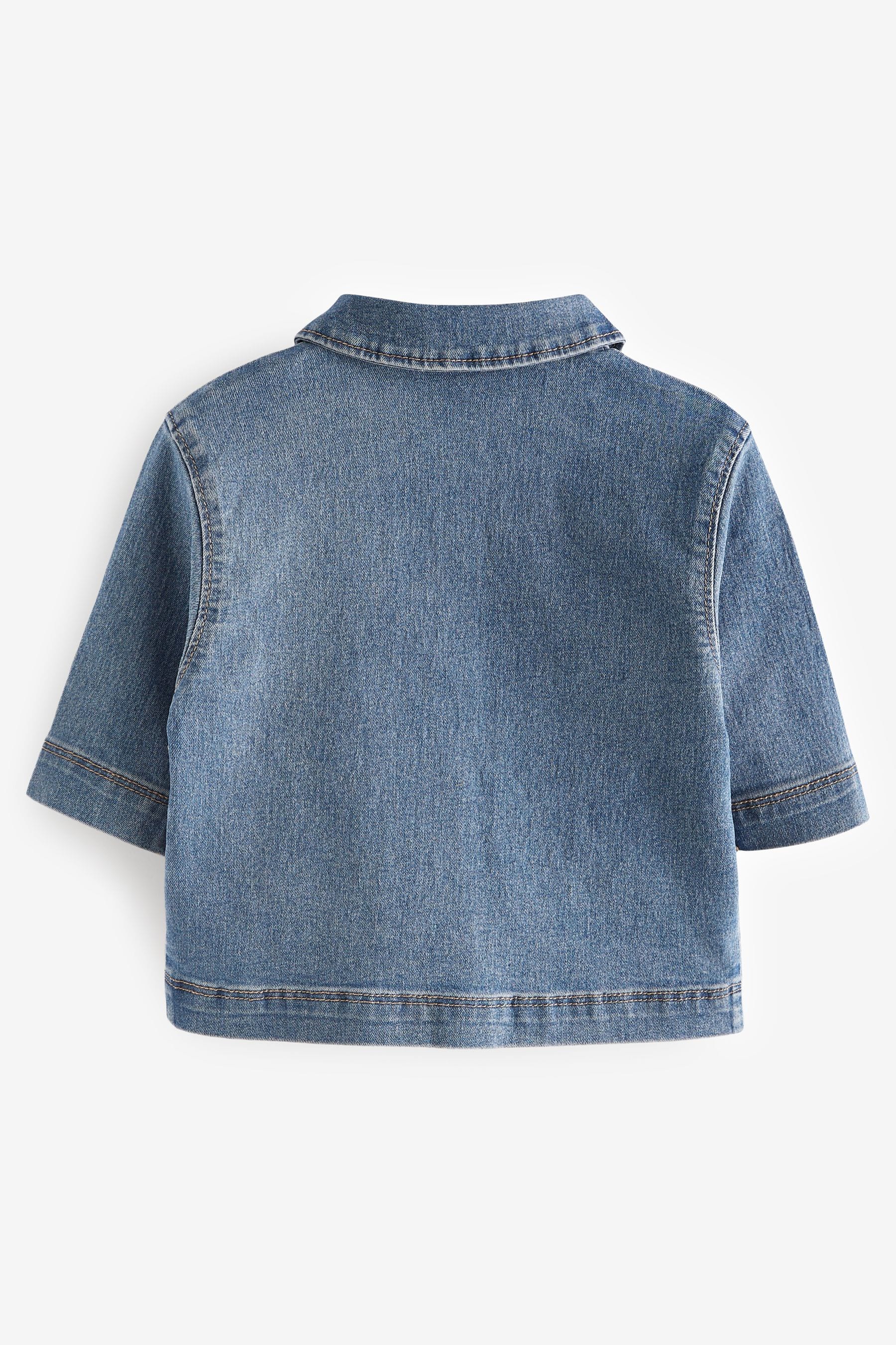 Buy Blue Baby Denim Jacket 0mths 2yrs from the Next UK online shop