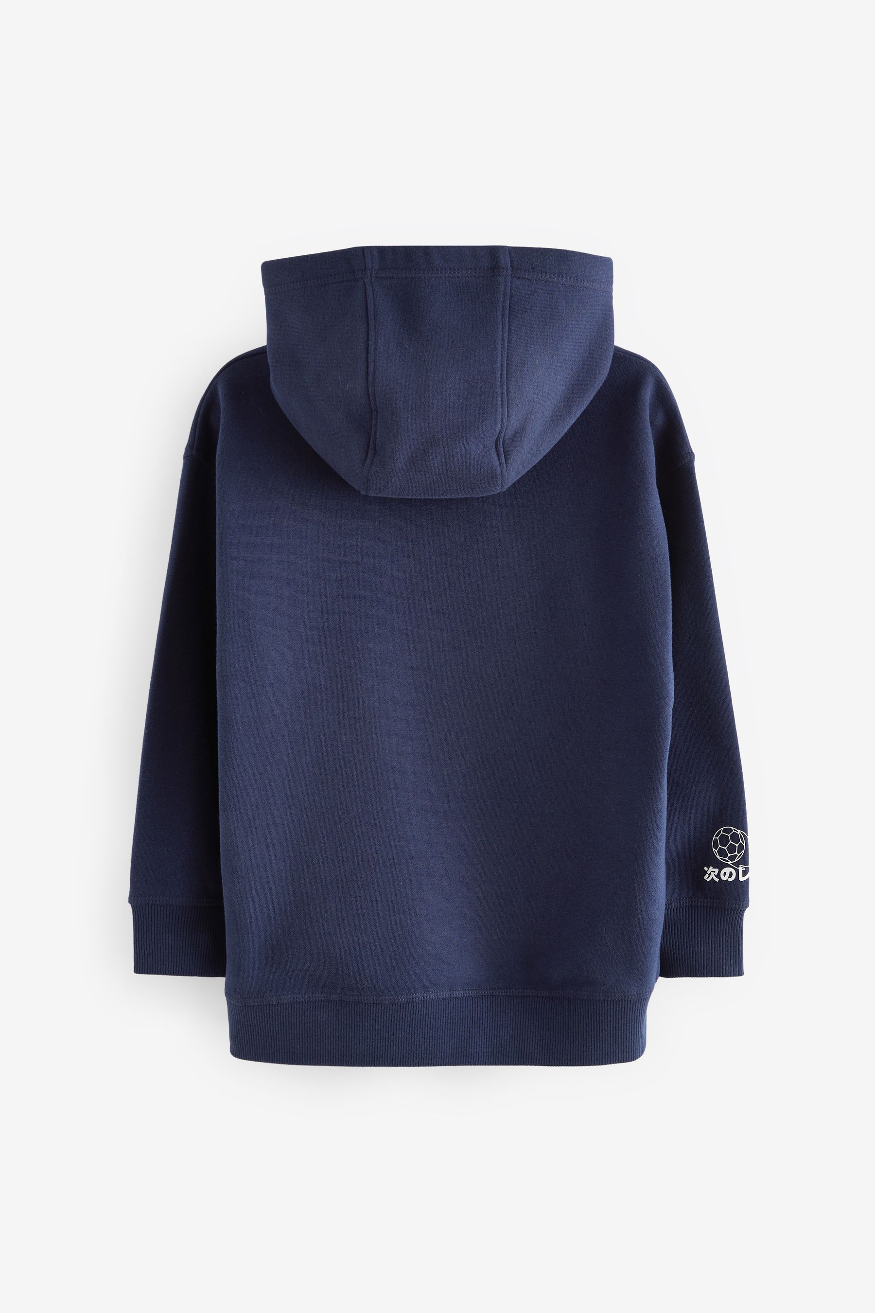 Buy Navy Football Graphic Hoodie 3 16yrs from the Next UK online shop
